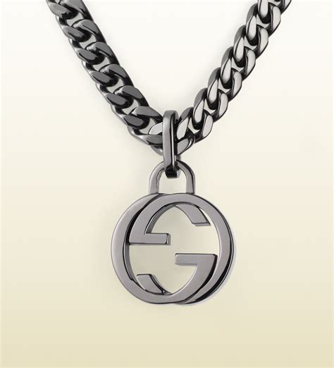 gucci pendant necklace women's|gucci interlocking g heart necklace.